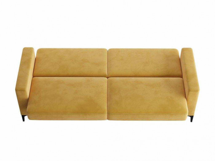 Диван-кровать Алекс 3Т модель 047 Геометрия 69/Ультра Мустард
