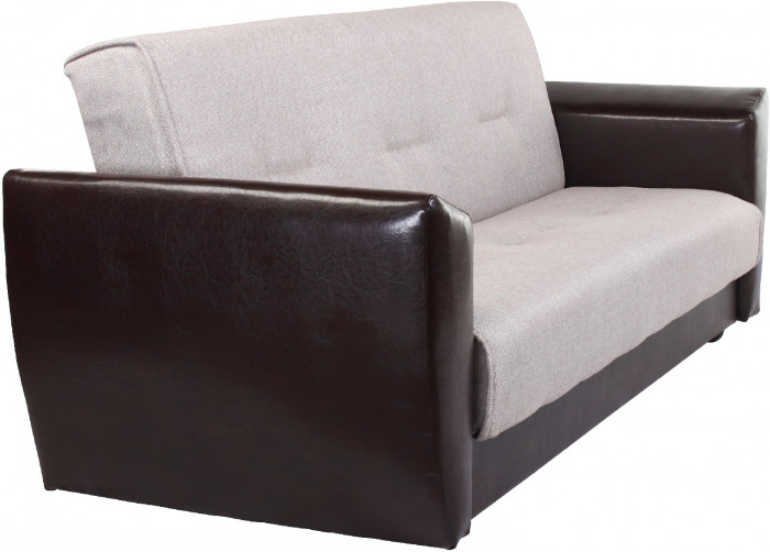 Диван книжка Амстердам 140 рогожка бежевая