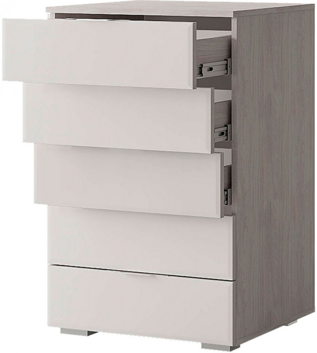 Комод "Алекса" ясень белый