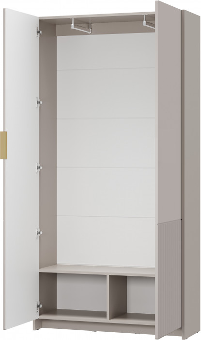 Шкаф 2-х створчатый "Пандора" ШК-01, Кашемир/МФ03