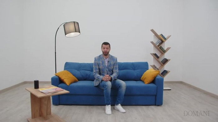 Диван раскладной Брэй бирюза