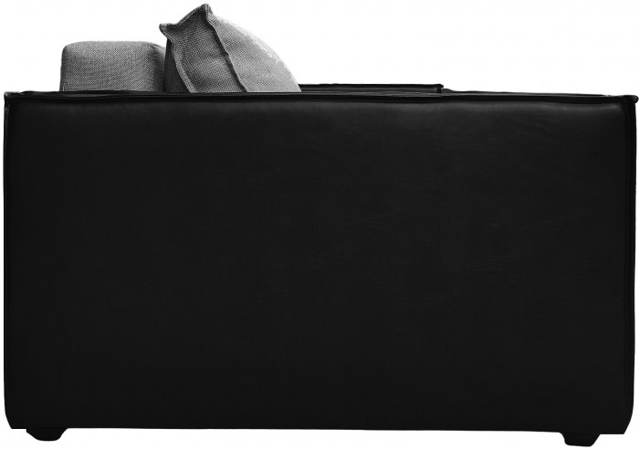 Диван-кровать Барон 160, аккордеон, 160х200, рогожка, серый