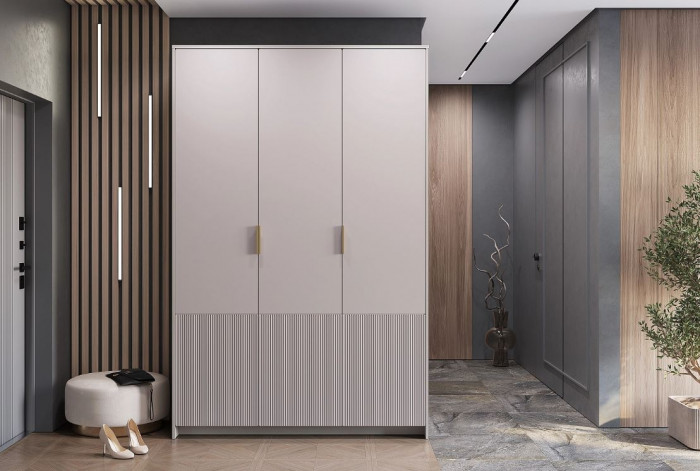 Шкаф 3-х створчатый "Пандора" ШК-06 Кашемир/Айриш MF03