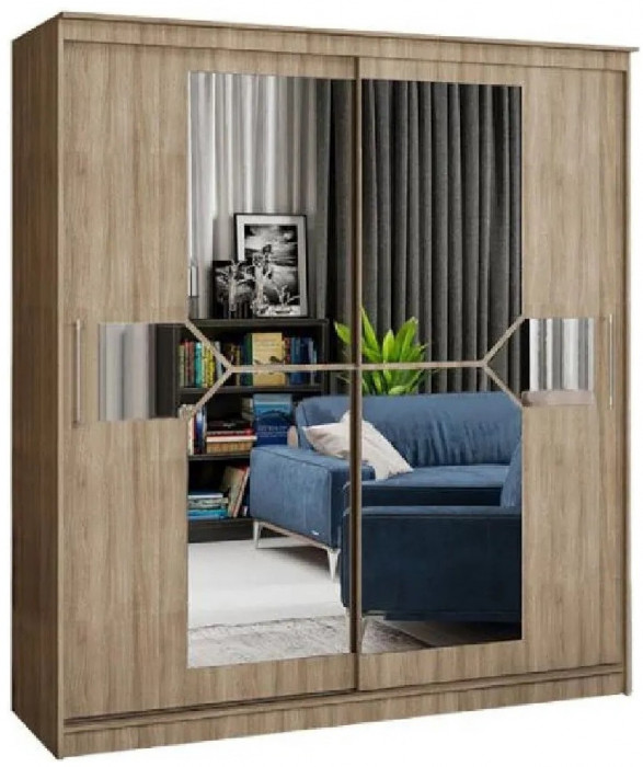 Шкаф-купе Элегант 2000 (Дуб Сонома)