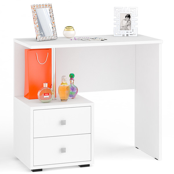 Камелия Стол косметический, белый