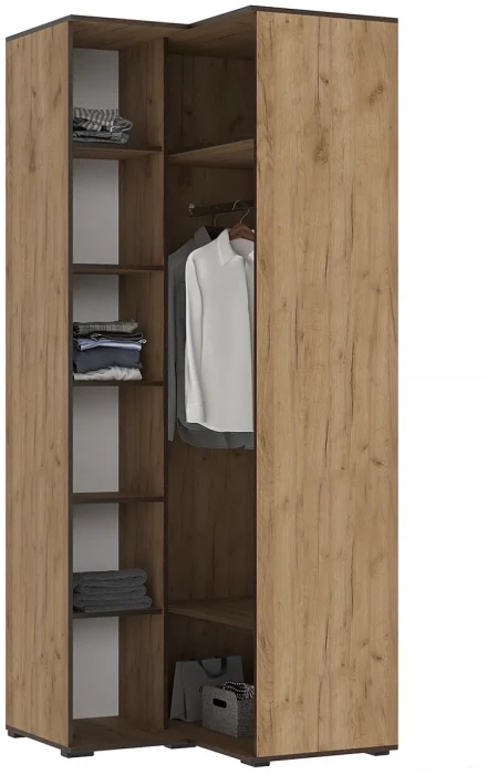 Норд Шкаф угловой, Дуб Крафт