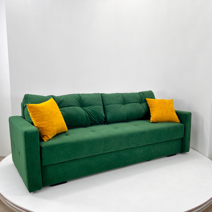 Диван раскладной Брэй изумруд