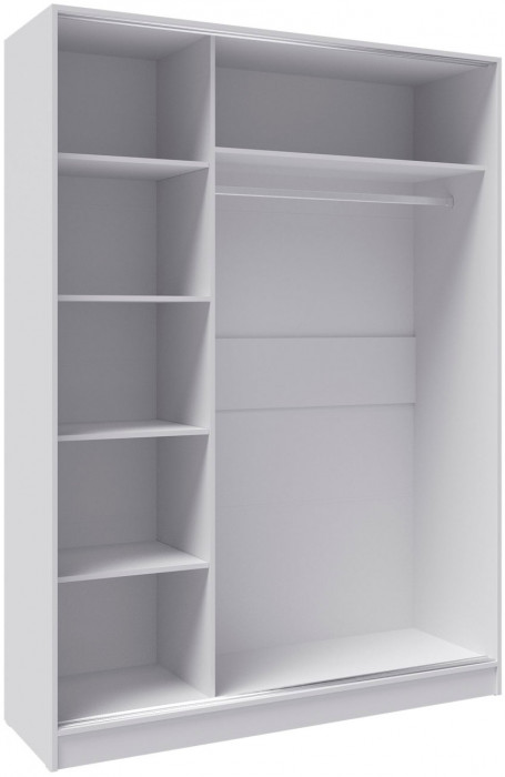 Шкаф-купе Стиль-2 1600 белый/дуб крафт золотой