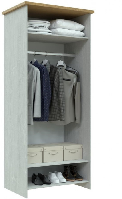 Модульный кабинет "Скандинавия" - Бетон пайн светлый/Дуб наварра