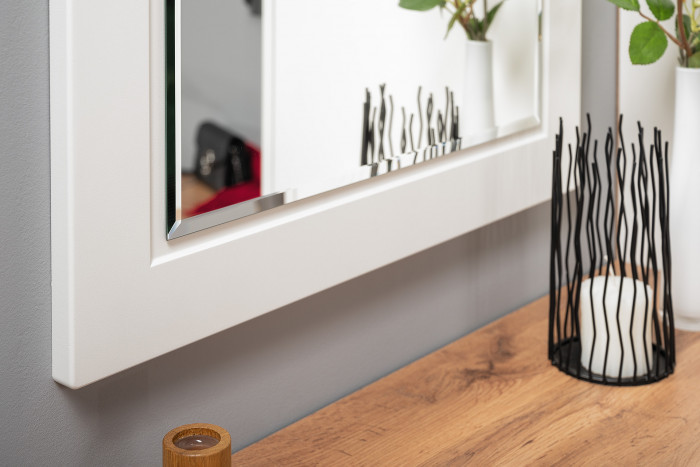 Остин Прихожая 36, белый шагрень/дуб крафт золотой