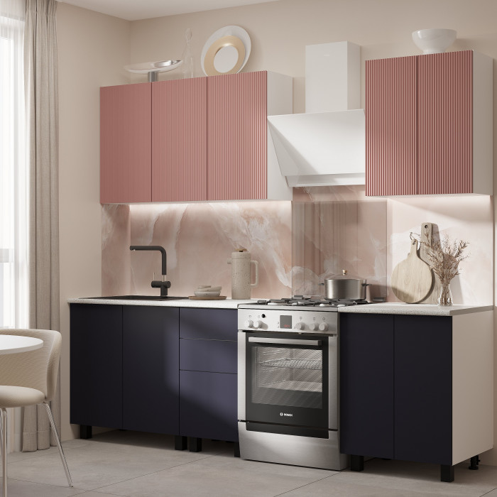 Кухня 1,8 Мыло М04/Рейка МФ13