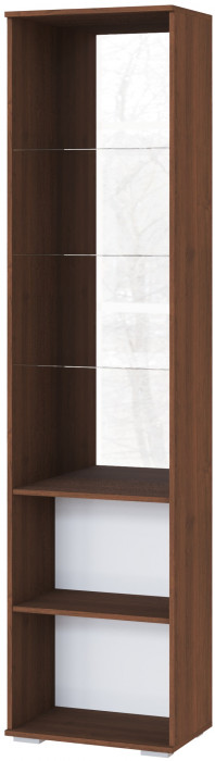 Ливорно Пенал с витриной ЛШ-4 орех донской