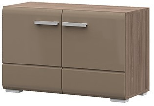 Прихожая Вегас Обувница 800х510х350 шимо темный/кофе с молоком