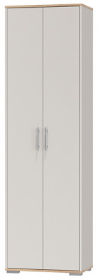 Прихожая 2-3430дкз/к.с Домино - Шкаф для одежды, цвет дуб крафт золотой/кашемир серый, ШхГхВ 60х36х202 см.