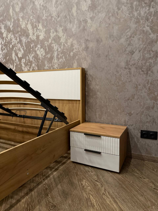 Марвэл Тумбы прикроватные 2шт, Крафт серый/Кашемир