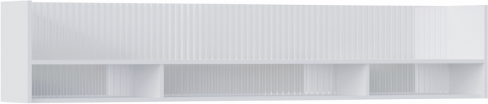 Оливия Полка (Белый, Белый глянец)