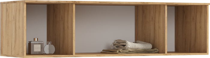 Норд Шкаф 4-х створчатый 1600 с антресолью, Дуб крафт/Изумрудный