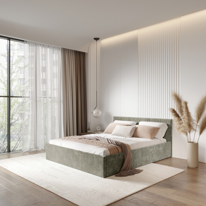 Кровать с подъемным механизмом Ника КР-13 140х200, Муссон