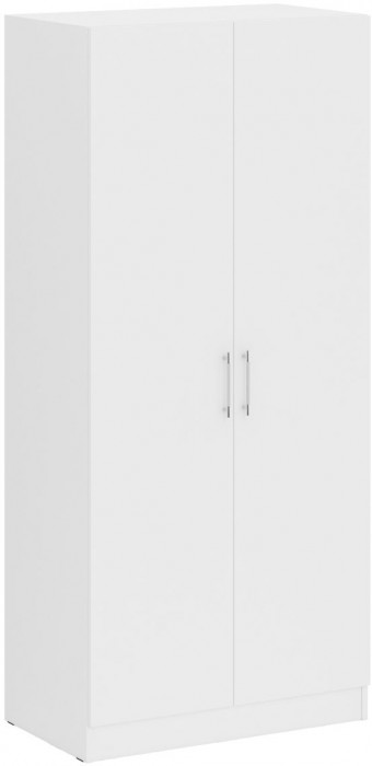 Кровать с ящиками 1200 + Шкаф 2-х створчатый Стандарт, белый