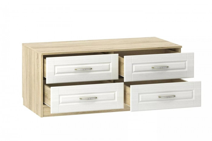 Гостиная Оливия 7 Дуб Сонома/белое дерево