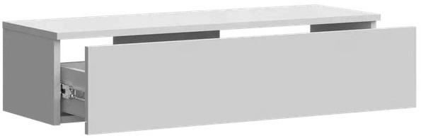 Модульная спальня Норд + Челси, композиция 2, Белый глянец/Белый