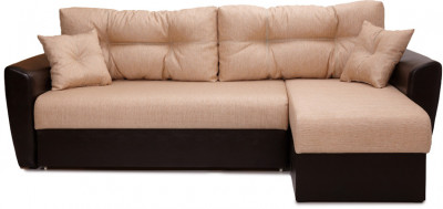 Диван УГЛОВОЙ Амстердам рогожка бежевая 160