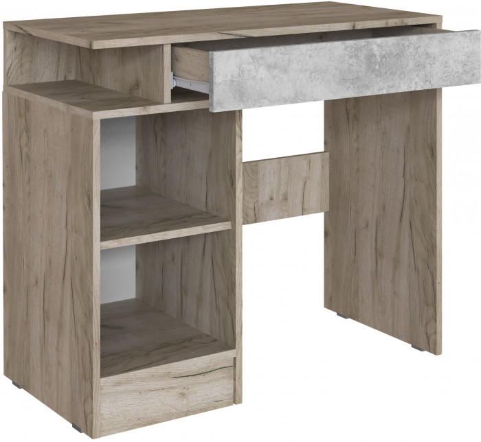 Спальня Вегас, композиция 5, Дуб крафт серый/Цемент