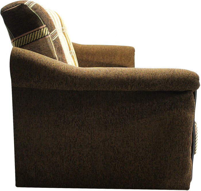 Диван Уют 140 шенилл коричневый ППУ