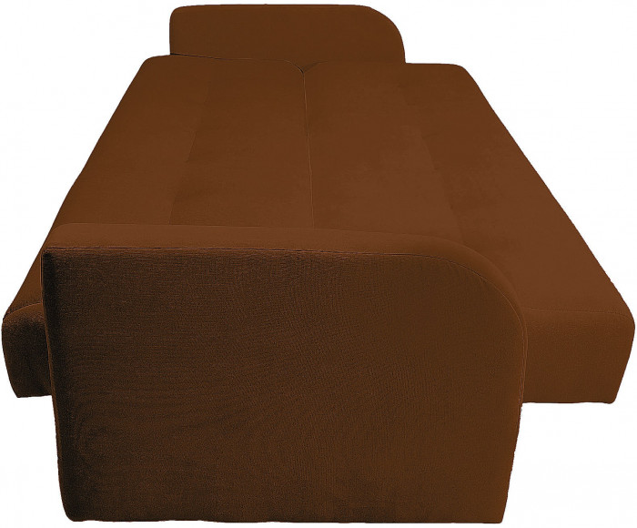 СПБ Диван-книжка ЛОНДОН коричневый 140 ЛЮКС, пружинный блок Боннель