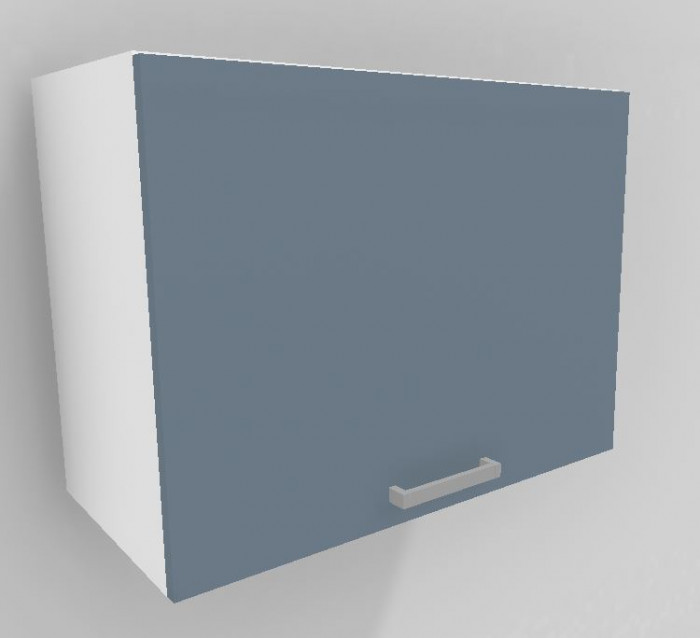 Ф-285 Катрин (ШВГ 460х600) МДФ софт вайт