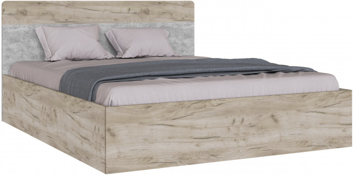 Спальня Вегас, композиция 1, Дуб крафт серый/Цемент