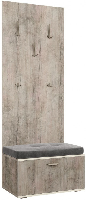 Вешалка для прихожей "Элана" - Сосна шале