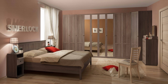 Комод Шерлоск 6, орех
