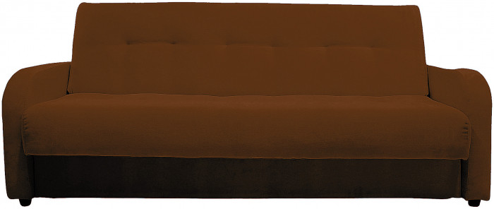 СПБ Диван-книжка ЛОНДОН коричневый 140 ЛЮКС ППУ
