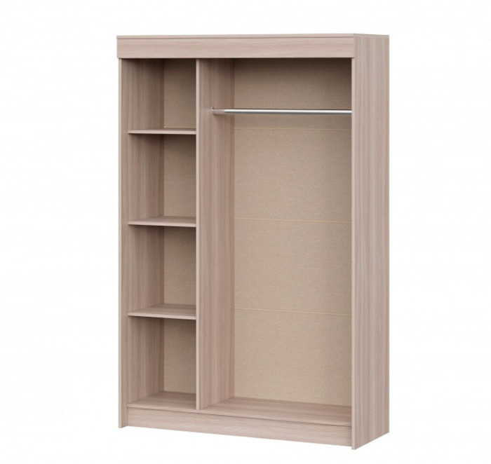 шкаф-купе Бассо ясень шимо светлый/ясень шимо светлый