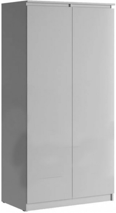 Челси Шкаф 2-х створчатый платяной (Графит, Графит)
