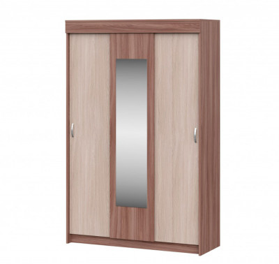 шкаф-купе Бассо ясень шимо темный/ясень шимо светлый