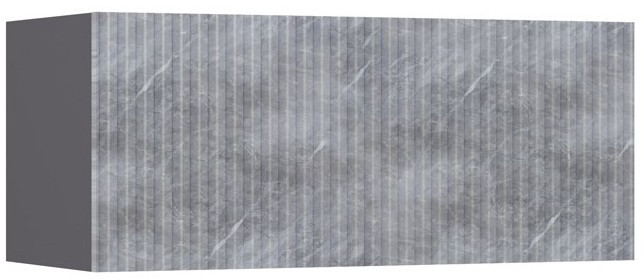 Оливия Тумба навесная №1 (Белый, Белый глянец)