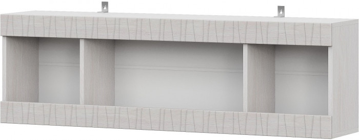 Модульная система "Гамма 20" Полка навесная (1300) Серия №4 Ясень Анкор светлый