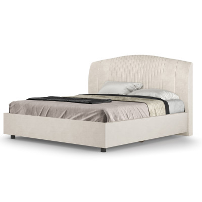 Кровать-12М с подъёмным основанием 1400 слоновая кость