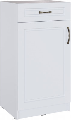 Тумба 500 Апполия, Белый/Белый дуб