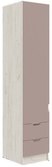 Юниор-4 Пенал (400) (Шарли пинк, Крафт белый)