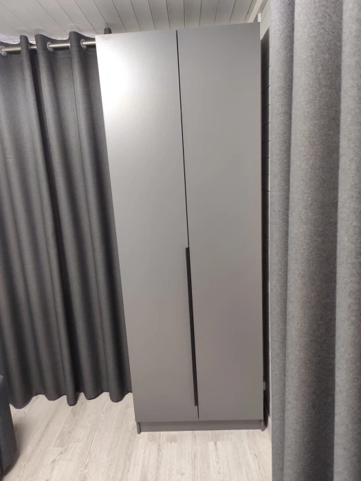 Шкаф Мадрид 800 графит серый