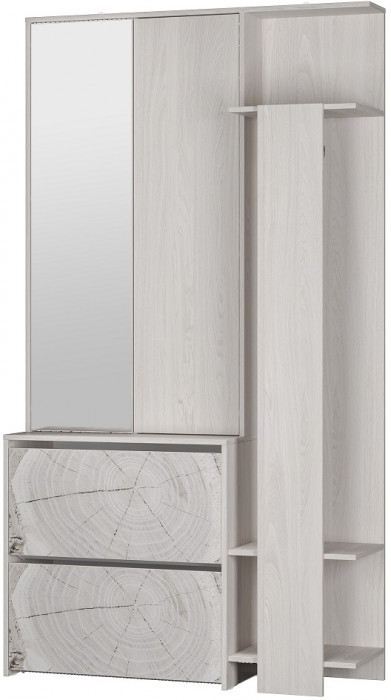 Прихожая Россо ПР-05, Ясень белый