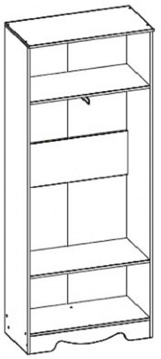 Латте 2 Шкаф двухдверный Бодега Светлый / Орех Донской