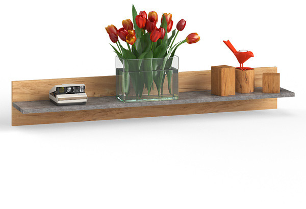 Арчи Полка 10.110, дуб крафт золотой/камень тёмный