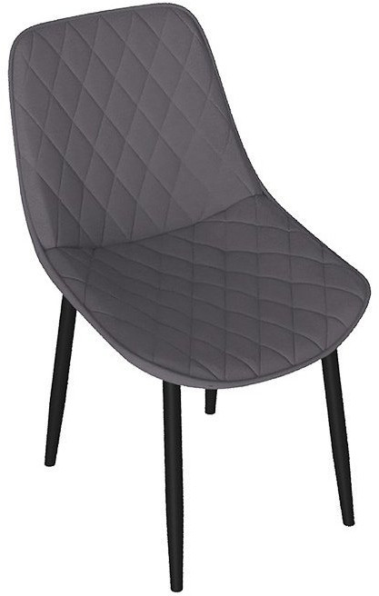 OSCAR Стул (Черный муар/Велюр L006 бирюзовый)