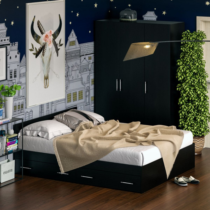 Спальня Стандарт 1-1600Я, венге