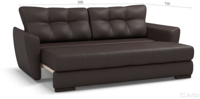 Диван УГЛОВОЙ Амстердам 160 экокожа бежевая