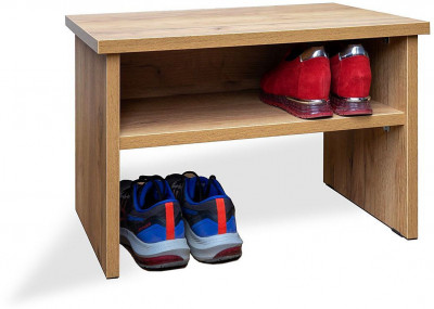 Обувница Корса Дуб Крафт золотой